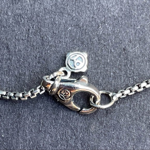 ❌SOLD❌ David Yurman Pink Tourmaline Infinity Collection Necklace LIKE NEW 💎💋 - Picture 8 of 8